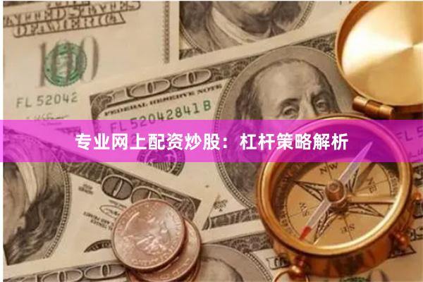 专业网上配资炒股：杠杆策略解析